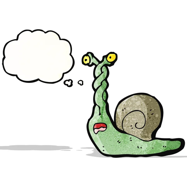 Escargot de bande dessinée — Image vectorielle