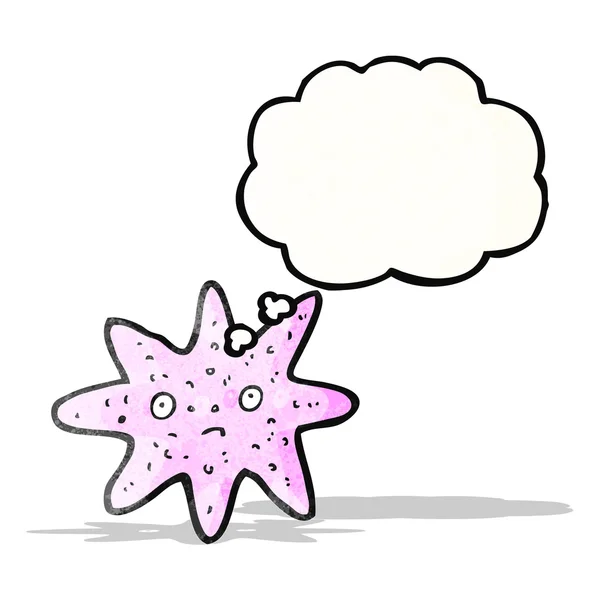 Cartoon starfish — Stock Vector