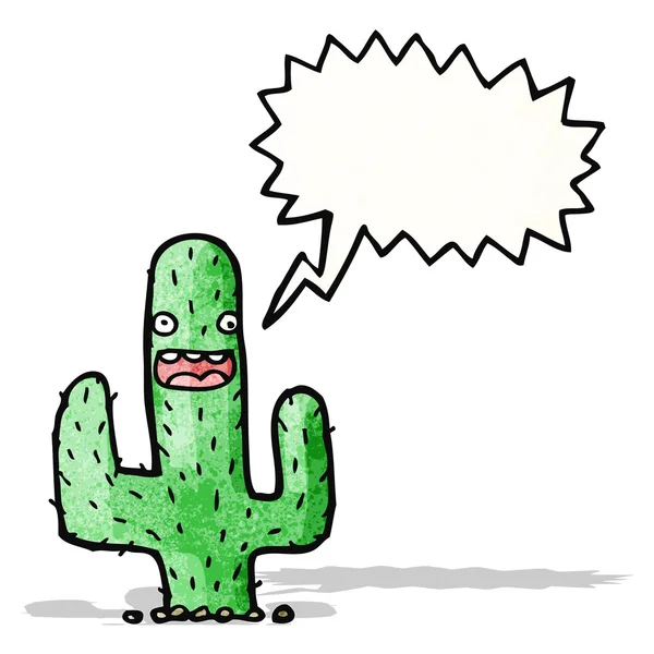 Cactus de dibujos animados — Vector de stock