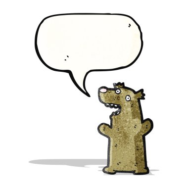 konuşan ayı çizgi film