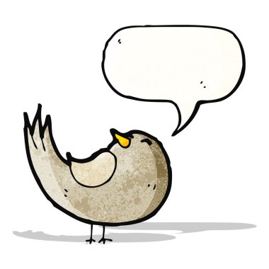 karikatür kuş ÖTÜŞÜ