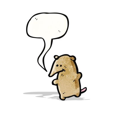 karikatür sivri faresi