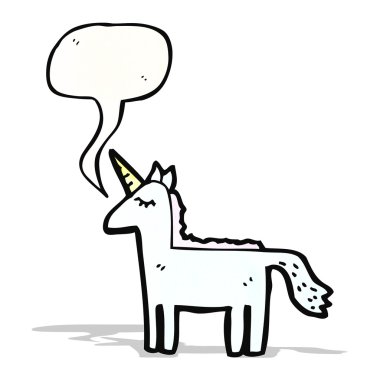 karikatür unicorn