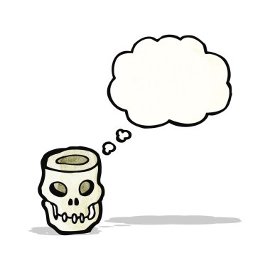 çizgi film boş kafatası