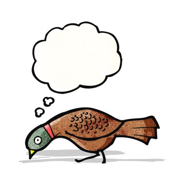 karikatür Orman Tavuğu