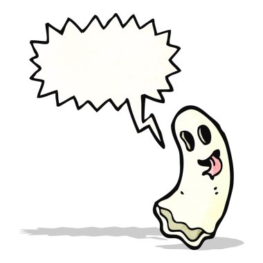 çizgi film ghost ile konuşma balonu
