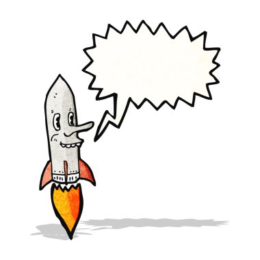 karikatür roket