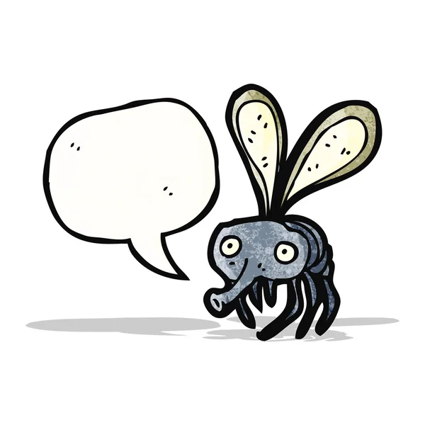 Mosca de dibujos animados — Vector de stock