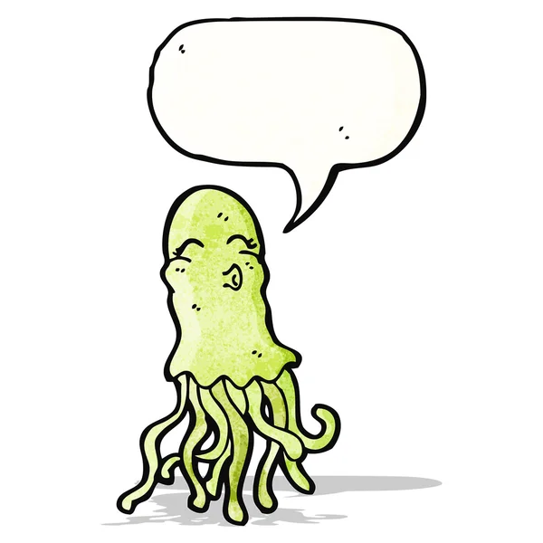 Карикатурные медузы — стоковый вектор