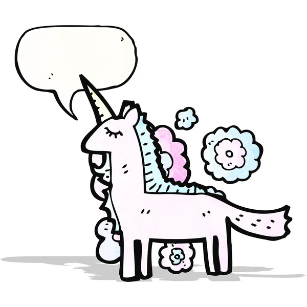 Cartoon unicorn — Stock Vector