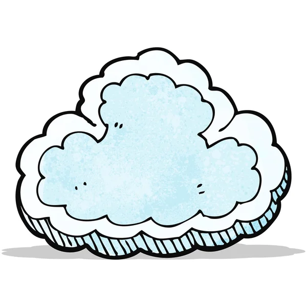 Rajzfilm felhő szimbólum — Stock Vector