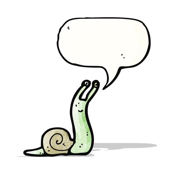 Escargot de bande dessinée — Image vectorielle