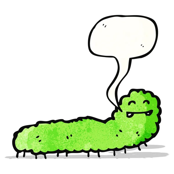 Cartoon caterpillar — Stockvector