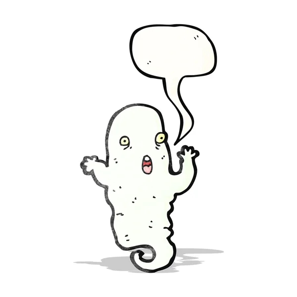 Fantasma de dibujos animados — Vector de stock