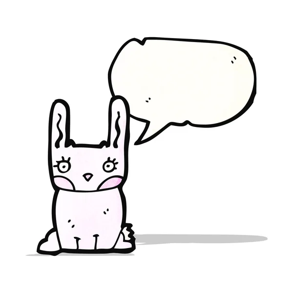 ウサギの漫画 — ストックベクタ