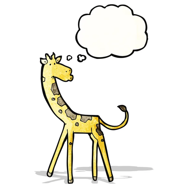 Girafe de bande dessinée — Image vectorielle