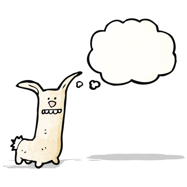 Drôle de lapin dessin animé — Image vectorielle