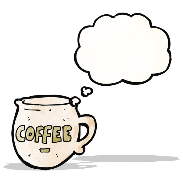 卡通咖啡杯子 — 图库矢量图片