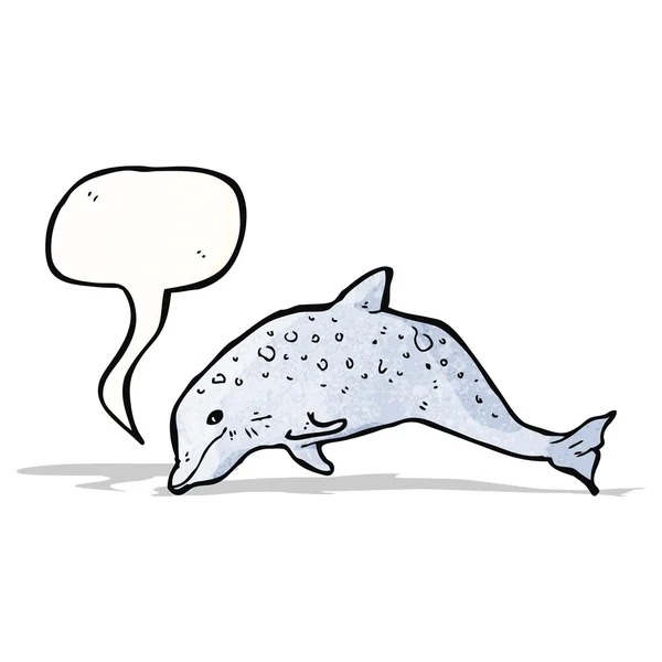 Dolfijn illustratie — Stockvector