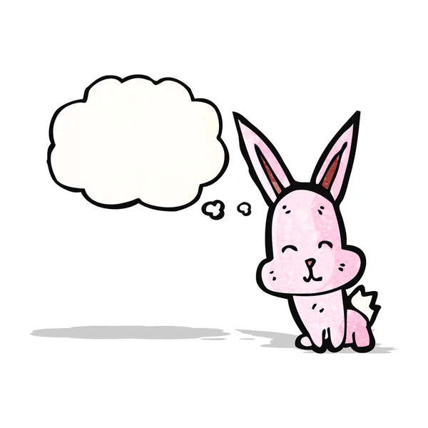Pequeño conejo de dibujos animados — Archivo Imágenes Vectoriales