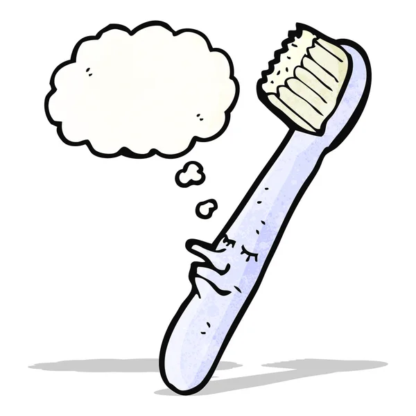 Brosse à dents Cartoon — Image vectorielle