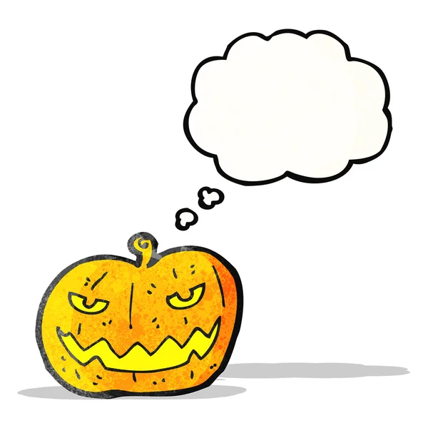 Halloween pumpa cartoon — Stock vektor