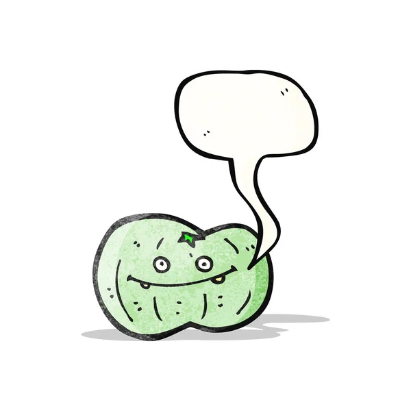 Calabaza de dibujos animados (versión raster ) — Vector de stock