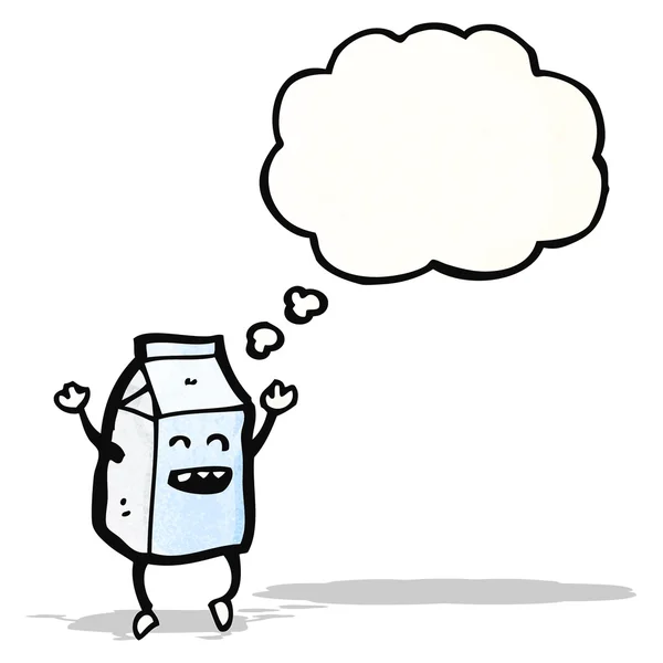 卡通牛奶盒 — 图库矢量图片