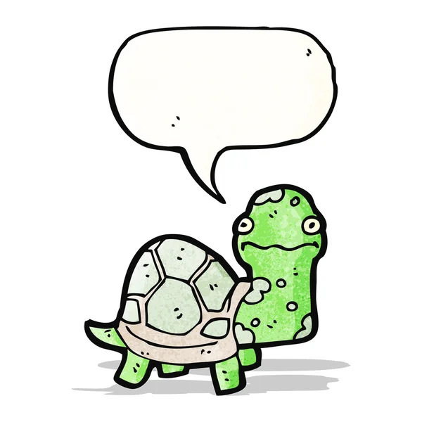 Tortue de bande dessinée — Image vectorielle