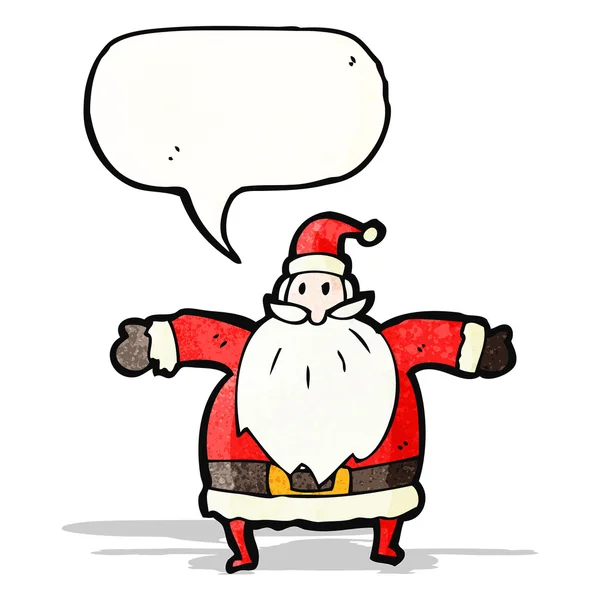 Dibujos animados Santa Claus — Vector de stock