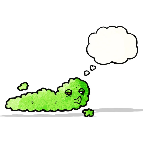 緑雲の漫画のキャラクター — ストックベクタ