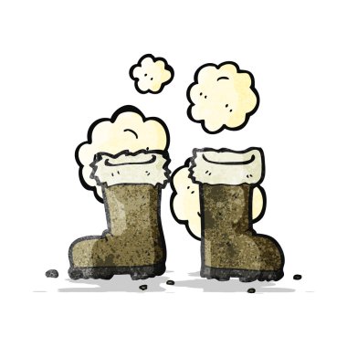 karikatür kış botları