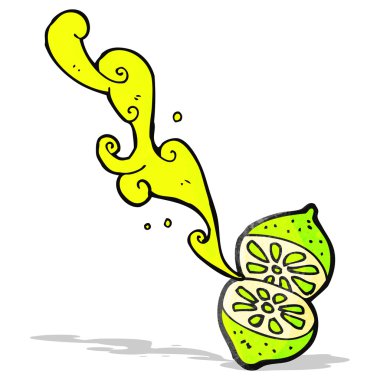 limon cartoon kesmek