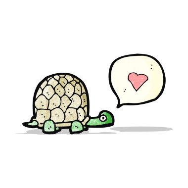 karikatür kaplumbağa