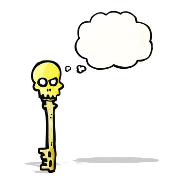 sihirli anahtar karikatür