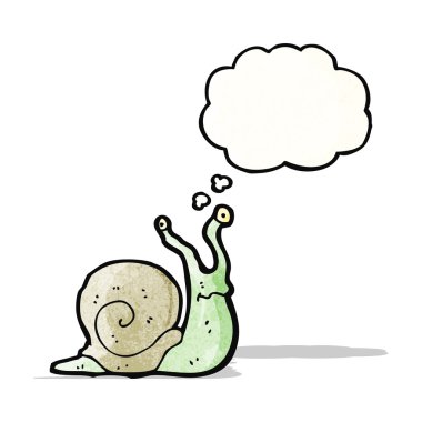 karikatür salyangoz