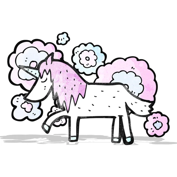 Karikatür unicorn — Stok Vektör