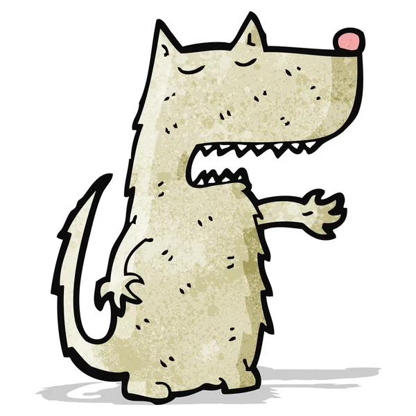 Cartoon grote boze wolf — Stockvector