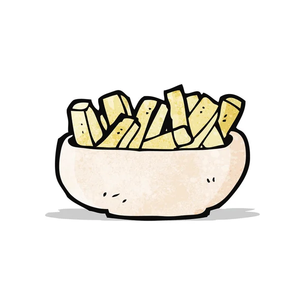 Papas fritas , — Vector de stock