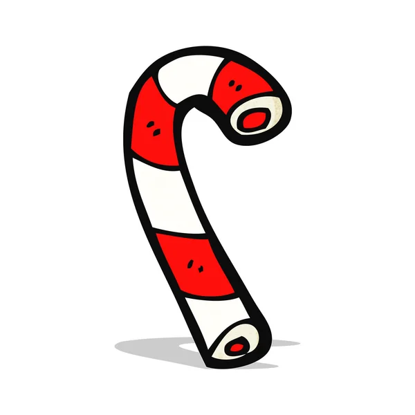 Candy cane cartoon — Stock vektor