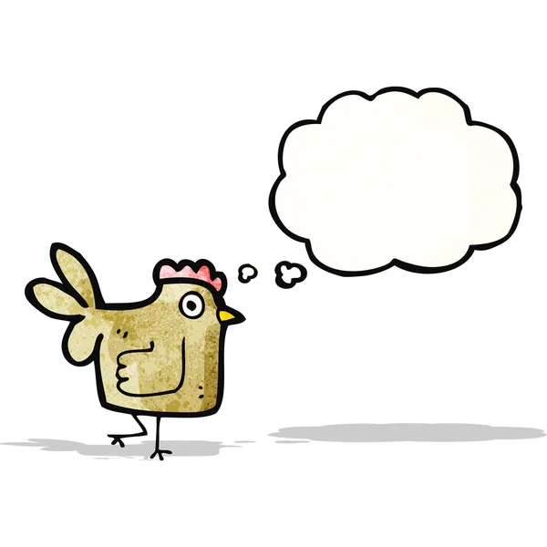 漫画の鶏 — ストックベクタ