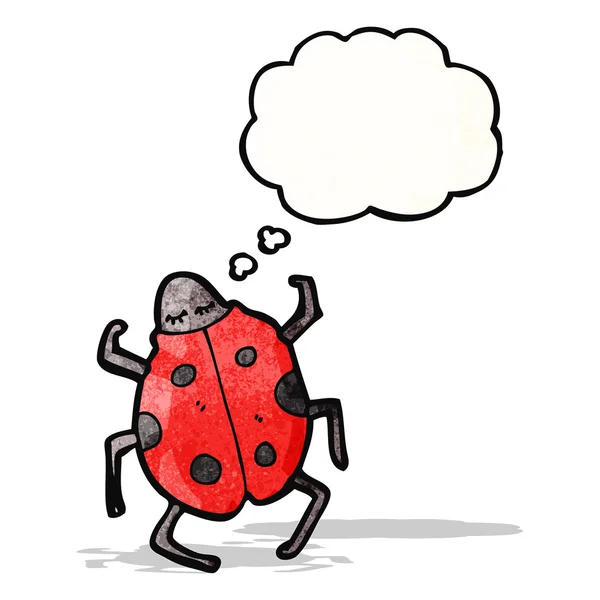 Cartoon ladybug — Stock Vector