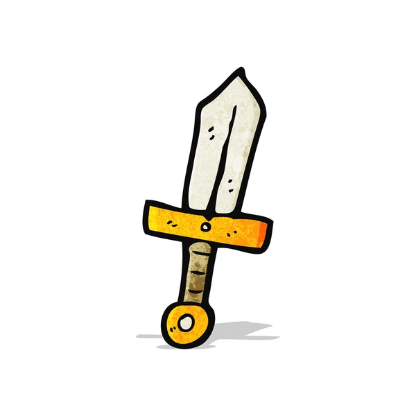 Espada dos desenhos animados — Vetor de Stock