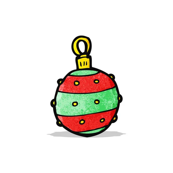 Bauble cartone animato — Vettoriale Stock