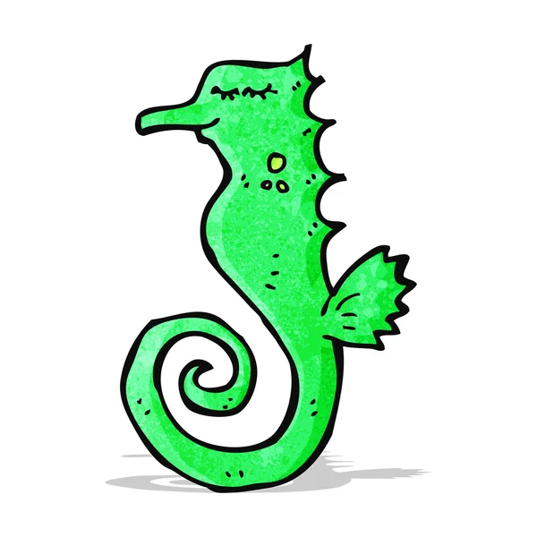 Cartoon seahorse — Stock Vector