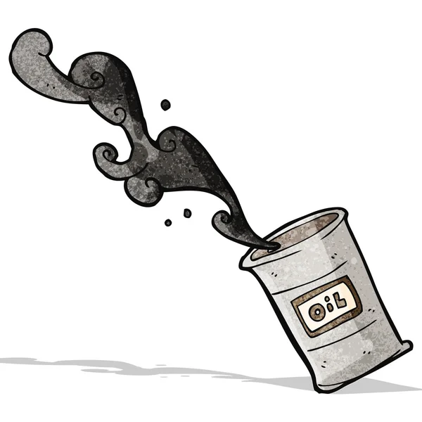 Kreskówka olej bębna — Wektor stockowy