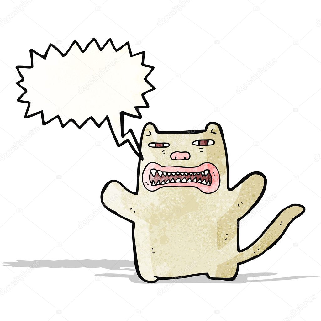 Chien De Garde De Dessin Animé Image Vectorielle