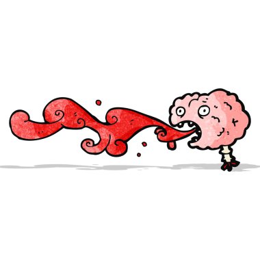 Brüt beyin karikatür