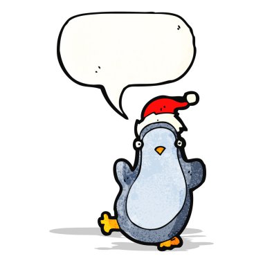 komik karikatür penguen