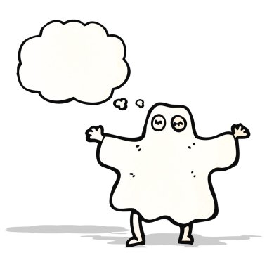 çizgi adam Hayalet kostümü